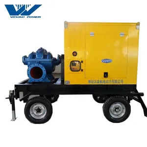 Giá tốt 6inch 8 inch 10 inch 12 inch 14 inch di động DIESEL ly tâm Máy bơm nước cho thủy lợi và agriculturee