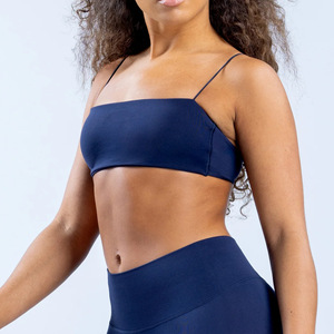 Sujetador deportivo sin costuras para yoga y gimnasio que absorbe la humedad sin costuras Insta-Trendy-<span class=keywords><strong>Top</strong></span> Bandeau elástico para mujer para yoga, gimnasio y pilates - Product Image 3