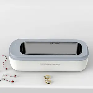 300ml Mini elettronica portatile uso domestico ad alta frequenza UK ultrasuoni gioielli orologio pulitore occhiali