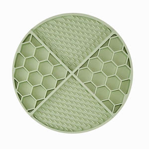 Assiette ronde en silicone pour animaux de compagnie, plusieurs couleurs, pour chien, alimentation lente, tapis lécheur en silicone, bol pour animaux de compagnie - Product Image 4