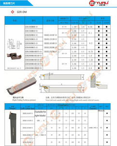 Porte-outils de tournage CNC <span class=keywords><strong>SGEL</strong></span>, barre d'alésage, porte-outils de tournage externe et interne SGER - Product Image 6