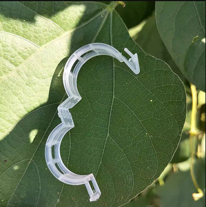 Clip de Support de Plante en Plastique Réutilisable Jardin Transparent Rond 25mm Clip Tomate Treillis Greffage Clips - Product Image 3