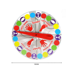 All'ingrosso a buon mercato classico <span class=keywords><strong>Twister</strong></span> da tavolo giochi divertenti famiglia interattiva altri giocattoli educativi con borsa trasparente - Product Image 1