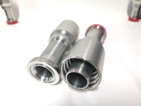 Kit de raccords hydrauliques réutilisables monobloc Gates Megacrimp pour applications automobiles, en acier au carbone forgé, coudes, tés et raccords