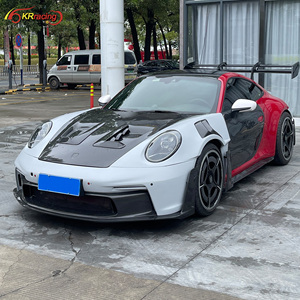 ชุดกันชนรถปีกสปอยเลอร์ GT3สำหรับ <span class=keywords><strong>Porsche</strong></span> <span class=keywords><strong>Carrera</strong></span> <span class=keywords><strong>S</strong></span> <span class=keywords><strong>992</strong></span> 911แบบมีฝากระโปรงหน้ารถยนต์สปอยเลอร์แห้งบางส่วน - Product Image 3