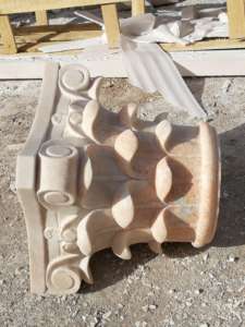 Diseños de Pilares Decorativos de Mármol Natural de Lujo Moderno, Capitel de Columna de Piedra de Mármol - Product Image 5