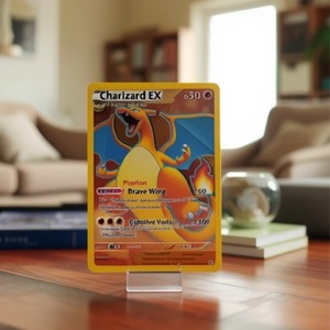 <span class=keywords><strong>Carte</strong></span> de collection en feuille d'or pour jeu de société, jouet pour enfants, en acier inoxydable doré, imprimée UV, thème Anime transfrontalier - Product Image 4