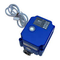 Vanne à boisseau sphérique électrique trois voies 304 316, certifiée IP67 CE, pour gaz/liquide, OEM, haute température, filetée