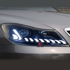 Fari a LED per <span class=keywords><strong>Skoda</strong></span> <span class=keywords><strong>Octavia</strong></span> 2010-2014, Gruppo Ottico Modificato con Doppia Lente Xenon e Luci a LED a Forma di Lacrima - Product Image 5