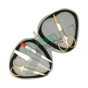 Juego de manicura y pedicura, cortaúñas, 8 Uds., kit de manicura para el cuidado de las uñas, personal, Hasni por instrumentos quirúrgicos, aprobado por CE ISO - Product Image 5