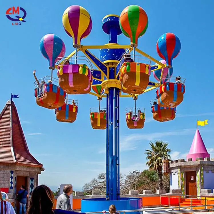 Açık eğlence parkı sürmek ekipmanları fuar alanı cazibe oyunu heyecan Manege Samba balonlar kulesi satılık