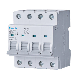 Disjoncteur miniature TMM7-63 4P 6~32A DC MCB 16A pour système de distribution photovoltaïque - Product Image 1