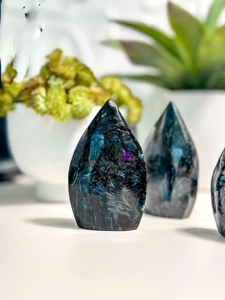 Venta Directa de Fábrica, Piedra de Fuego con Efecto de Gota de Agua, Protección Contra Sombras, Cristal de Tercer Ojo con Llama para Decoración - Product Image 3