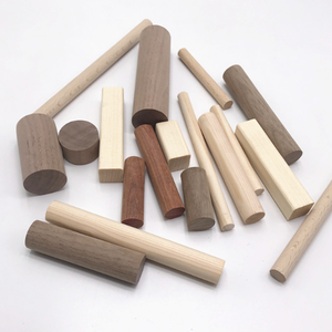 Custom Supply High Quality Round Walnut Wooden <strong>Dowel</strong> <strong>Rods</strong> for Craft Sticks - Product Image 3