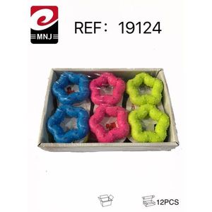 Star-Shaped Dog Chew Toys Durable Gum 12Pcs Pack For Pet Play And Training - Product Image 3