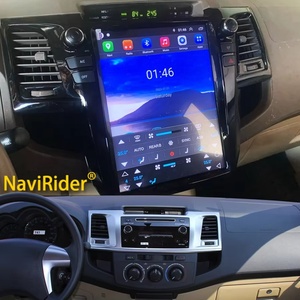 Radio Estéreo para Tablero Navirider con Pantalla Tesla de 12.1 Pulgadas, Android 15, GPS, DSP, para Fortuner Hilux Srv 2005-2016, Carplay, Multimedia, Video - Product Image 1