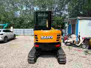 Mini-excavatrice sur chenilles SANY SY35U d'occasion, 3 tonnes, pour l'aménagement paysager et la rénovation urbaine (SANY U25, 26, 30, 35, 55) - Product Image 4