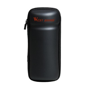 Tây đi xe đạp xe đạp công cụ Canister vỏ cứng không thấm nước da PU chai nước màu đen công cụ bảo trì sửa chữa Túi xách tay - Product Image 5