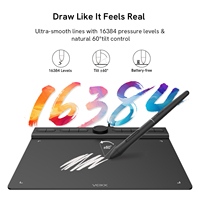 Tableta Gráfica de Dibujo VEIKK VK850 a Precio Económico con 10 Teclas de Acceso Directo y 1 Dial Rápido para Estudiantes, Principiantes y Creadores