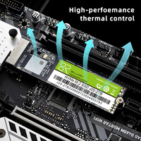 Logo kustom M2 Ssd Nvme Gen3 256gb 512gb 1TB 2TB Nvme Pcie 2280 Ssd M.2 Nvme 1tb