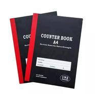 Carnet de comptoir cousu personnalisé en gros à couverture rigide 2 livres de comptoir Quire format A4 /A5
