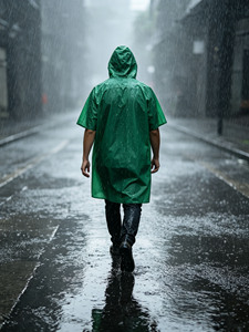 High Quality PU Poncho Waterproof Rain and Long <strong>Raincoat</strong> <strong>Plus</strong> <strong>Size</strong> for Camping and Hiking-Factory Sale - Product Image 6