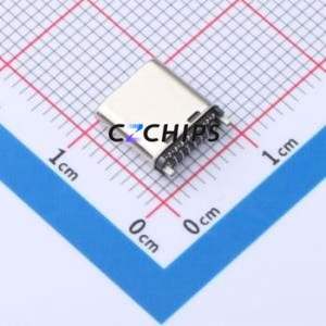 TC-005 USB Connector SMD Connector ( Connector Type: Type-C )( Gender: Male )( Mounting Type: Vertical Mount ) - Product Image 2