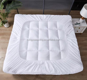 Protège-matelas <span class=keywords><strong>imperméable</strong></span> grand lit avec fermeture éclair, <span class=keywords><strong>surmatelas</strong></span> en forme de tapis de mahjong pour usage hospitalier - Product Image 5