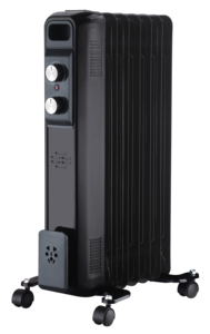 Radiatore Elettrico a <span class=keywords><strong>Infrarossi</strong></span> a Olio per Uso Domestico, per Camera da Letto, Bagno, Soggiorno, Giardino, con Ventola di Riscaldamento PTC in Metallo Durevole - Product Image 4