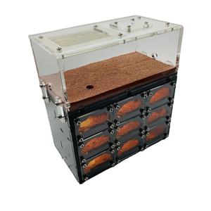Atelier de fourmis pour animaux de compagnie Cage d'élevage Nid de fourmis vivantes Nid de sable acrylique Maison Villa <span class=keywords><strong>Palace</strong></span> - Product Image 1