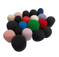 70*45*95mm petit micro mousse pare-brise Mini couvre Mini micro éponge boule micro couverture pour AT2020 Microphone