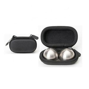 Étui de protection rigide pour adaptateur 45 RPM, étui en mousse EVA, pochette pour accessoires d'enregistreur, pour adaptateurs de disques 45 avec mousqueton - Product Image 1