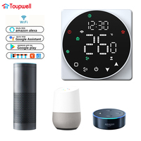 Thermostats intelligents WiFi Tuya 24V/220V pour unités de ventilation à bobine, contrôle à distance de la température, compatible Google Home Alexa