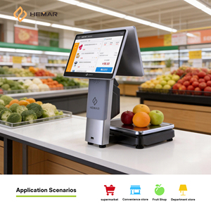 Bilancia POS OEM HEMAR EBL-B01 con Doppio Schermo Touch, Identificazione Automatica AI, Stampante Digitale Elettronica per Supermercati - Product Image 6