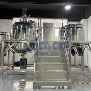 500-5000l chân không homogenizing trộn <span class=keywords><strong>Tank</strong></span> cho Máy xay sinh tố mỹ phẩm khuấy <span class=keywords><strong>Mixer</strong></span> nhũ hóa khuấy Kem suppository mềm Gel - Product Image 6