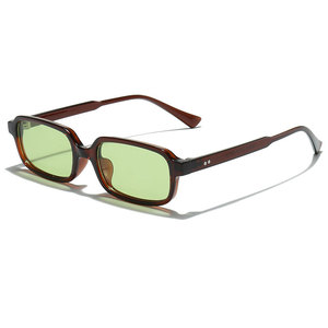 Lunettes de soleil carrées en PC de haute qualité et tendance pour hommes et femmes, verres optiques UV400, monture noire, marque KXH pour la <span class=keywords><strong>protection</strong></span> solaire - Product Image 5
