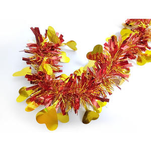 Guirnalda de oropel a la venta Adorno de árbol de Navidad para guirnalda de Navidad <span class=keywords><strong>natal</strong></span> - Product Image 2