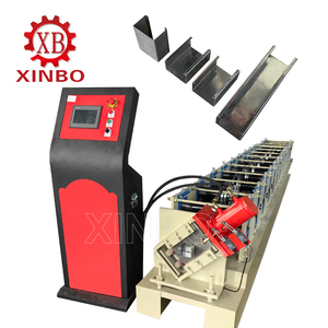 Kim loại tự động khung Stud <span class=keywords><strong>C</strong></span> <span class=keywords><strong>U</strong></span> hình thanh furring kênh Máy làm <span class=keywords><strong>C</strong></span> kênh hồ sơ xà gồ cuộn tạo thành máy - Product Image 1