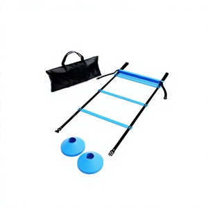 Conjunto de Escalera de Agilidad y Conos para Entrenamiento de Fútbol, Equipo de Entrenamiento de Velocidad, Kit de Escalera de Agilidad para Fútbol - Product Image 1