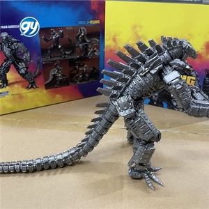 <span class=keywords><strong>Vs</strong></span> Konged 2022 Mecha Godzillaed Battle <span class=keywords><strong>King</strong></span> Ghidorah Figura de Dinosaurio Mecánico, Modelo Coleccionable de Película, Estatua de Exhibición, Artesanía de Plástico - Product Image 4
