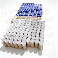 1000ml Glass Jar Pycnometer Set for Fine Aggregate Specific Gravity Test, Spun Brass Top with 10mm Hole & Rubber Gasket