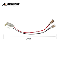 Câble de connecteur de haut-parleur non destructif en cuivre pour autoradio Wuling Baojun Jeep AK-WH19