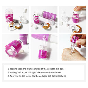 OMY ליידי באופן מיידי פנים הרמת אמפולות שישה פפטידים קולגן יום ולילה קרם - Product Image 5