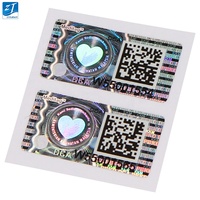 Papel adhesivo a4 de autenticidad holográfica personalizado, pegatinas reflectantes de 50mm x 30mm, pegatina de medicina holográfica personalizada