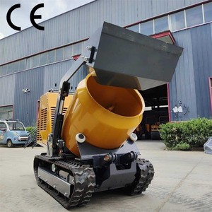 รถตักล้อยางดีเซล EPA Euro 5 ราคาประหยัด ผลิตในจีน พร้อมเครื่องผสมคอนกรีต สำหรับฟาร์ม แบบตีนตะขาบ - Product Image 6