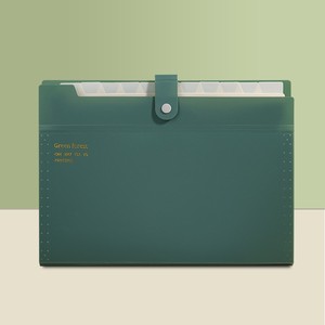 Đa-lớp dày thư mục PP không thấm nước Matte kết thúc, biểu tượng tùy chỉnh, accordion thư mục. hóa đơn/Kiểm tra giấy lưu trữ Clip - Product Image 3