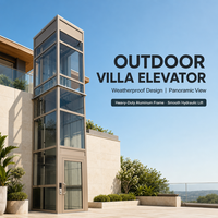 Ascenseur domestique sans gaine pour passagers, ascenseur résidentiel pour villa, ascenseur pour maison