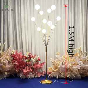 Decoración Luminosa para Bodas, Árbol de Frutas Feliz, Iluminación de Piso, Accesorios para Celebraciones de 1.5 Metros, Hierro Galvanizado - Product Image 3
