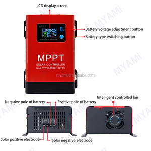 Myami 60A 100A 2800W 5600W 1400W <span class=keywords><strong>MPPT</strong></span> thiết lập xuống 12V 24V 48V NGOÀI LƯỚI tối đa PV 150V điều khiển sạc năng lượng mặt trời Caravan hệ thống năng lượng mặt trời - Product Image 5