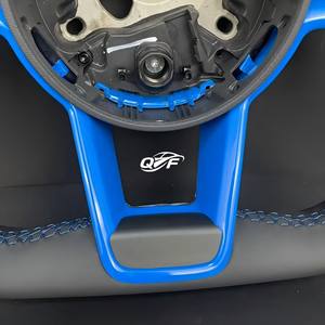 <span class=keywords><strong>Volante</strong></span> Deportivo Nuevo con Botón de Arranque, Línea <span class=keywords><strong>S</strong></span>, Cuero Alcantara Completo para <span class=keywords><strong>Audi</strong></span> R8 TTRS C6 C7 S7 S4 <span class=keywords><strong>A4</strong></span> B8 RS3 SQ5 S5 B9 A6 C8 A3 A5 A6 - Product Image 5